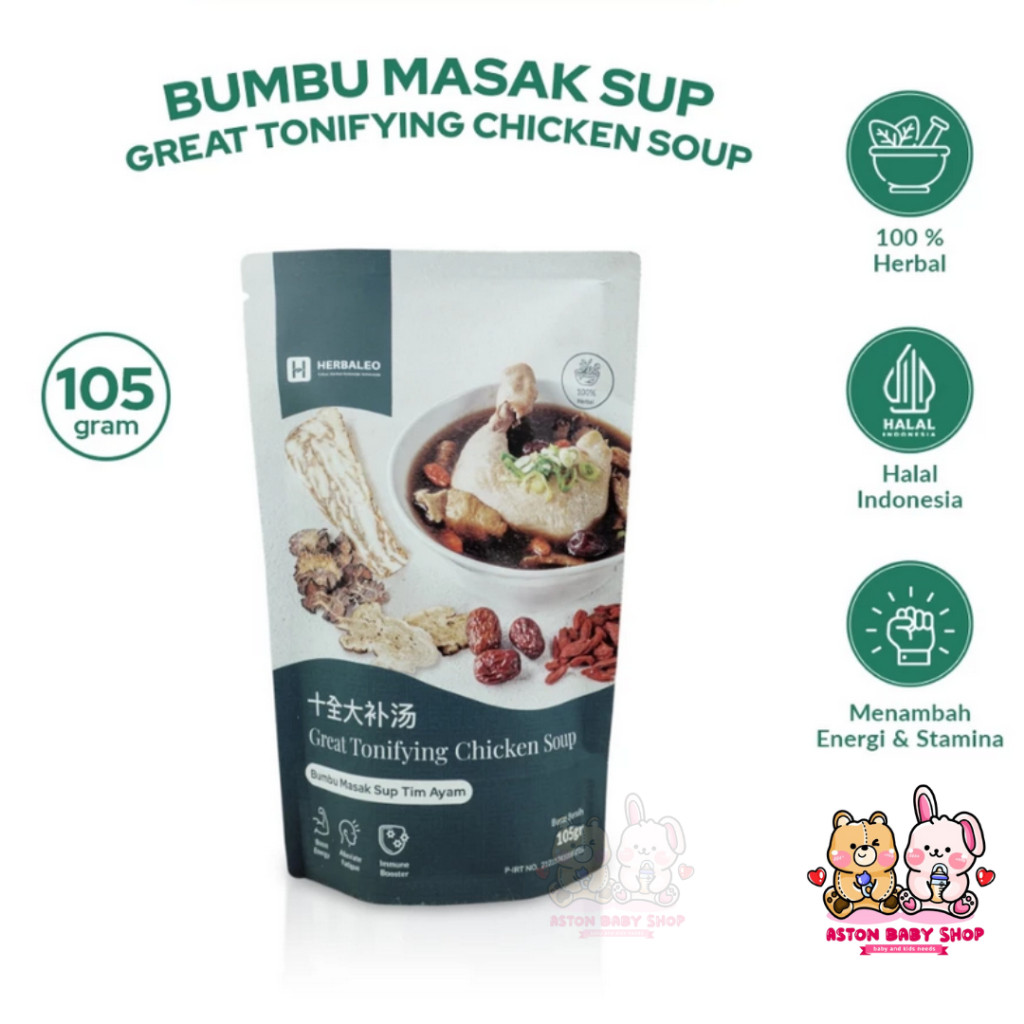 

Herbaleo Great Tonifying Chicken Soup 105gr Bumbu Masak Sup Tim Ayam Great Tonifying Halal