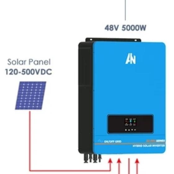 Hybrid Inventer Solar PRO  Anern 10200W MPPT 160A Pure Sine Wave +WIFI - AN-EX-Pro-10200