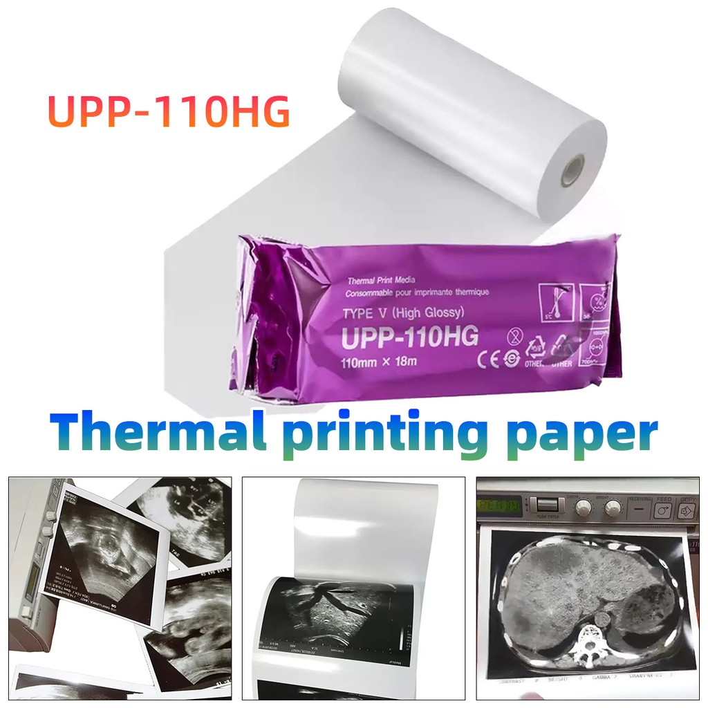 

1roll Kertas USG Sony UPP 110HG Paper Sony Compatibel Kertas USG Sony Kertas termal ultrasonik
