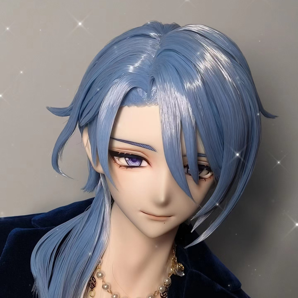 1/3 BJD Doll Anime Head No Makeup Resin Smile Boy Doll Head DIY Doll Accessories BJD Toys Without Ma