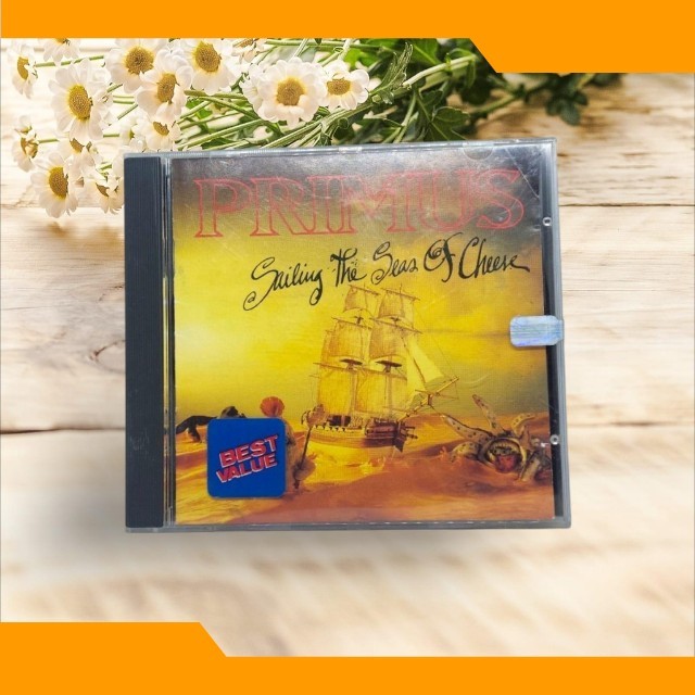 CD Audio Musik- Primus - Sailing Thes Seas Of Cheese - Tanpa Cover Belakang