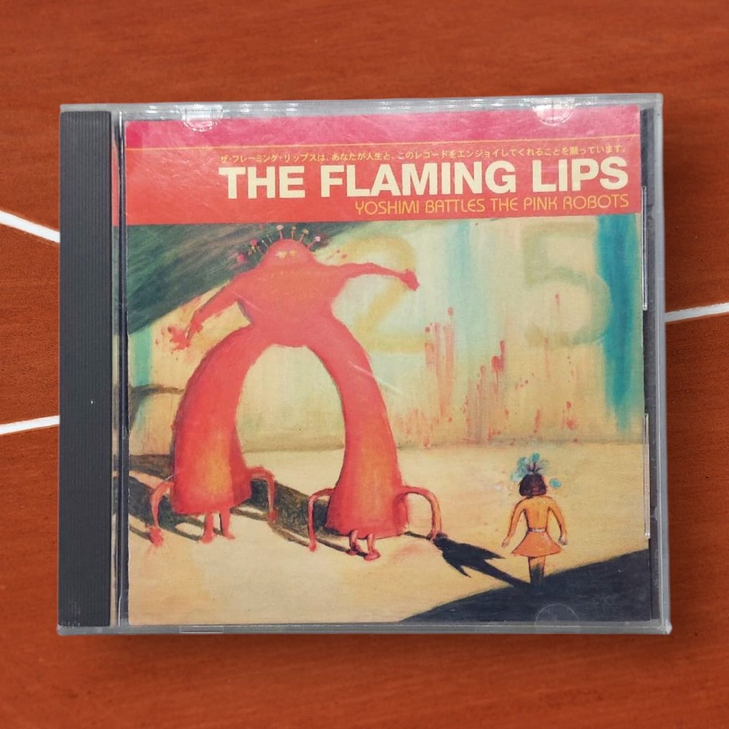 CD Audio Musik - The Flaming Lips- Tanpa Cover Belakang
