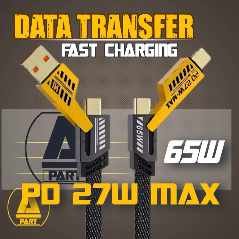 KABEL DATA KABEL CHARGER 65W PD 27W MAX ORIGINAL