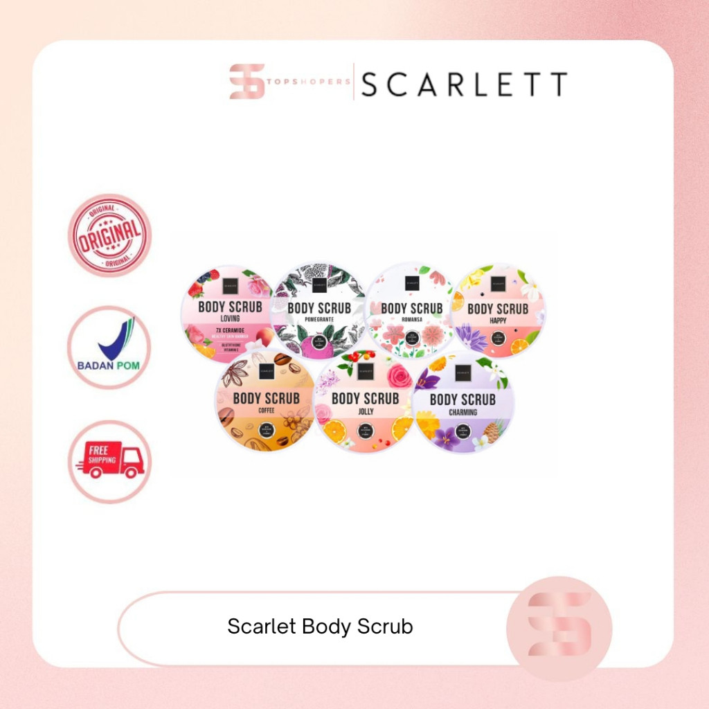 Scarlet Body Scrub