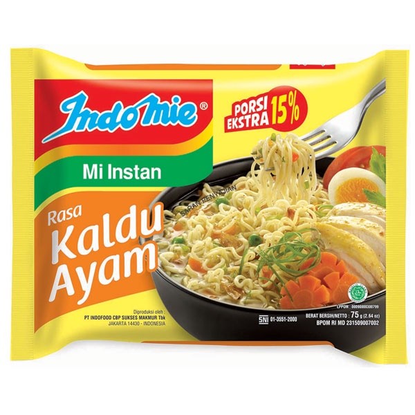

INDOMIE MIE KUAH KALDU AYAM 75 GR - ARBON