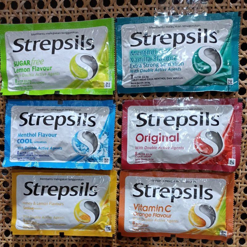 

WP - Strepsil 8 Butir 2,6gr / Permen Pelega Tenggorokan