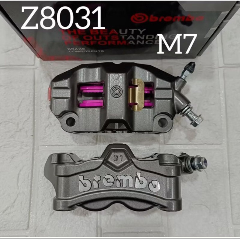 KALIPER BREMBO M4 M50 M7 M3 M432 KALIPER BREMBO TYPE M PNP NINJA 150 R RR 250 TIGER MEGAPRO