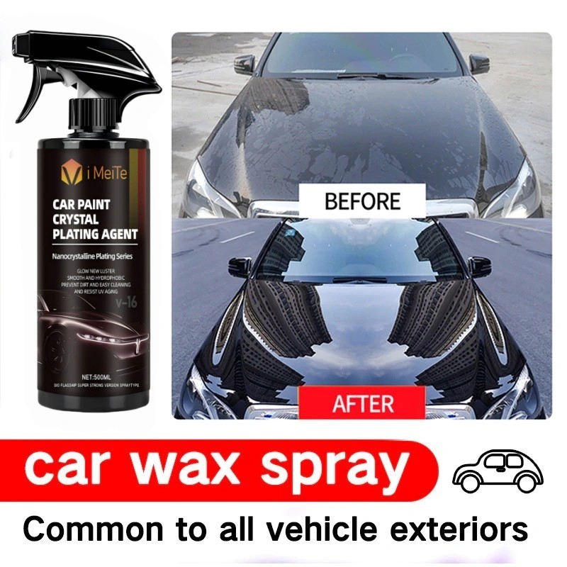 Pengkilap body mobil sparkling 500ML/semi coating/pengkilap body /motor/mobil/daun talas/ Daun Talas