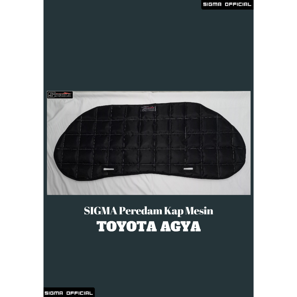 Best Peredam Panas Dan Suara Kap Mesin Toyota Agya tahun 2016-2021+