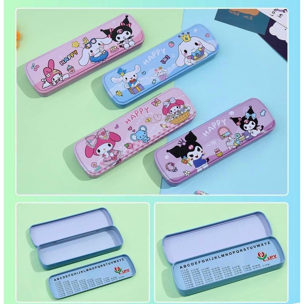 

*KA* TEPAK PENSIL KALENG / KOTAK PENSIL KARAKTER / TEMPAT PENSIL LPY 55-46 NEW