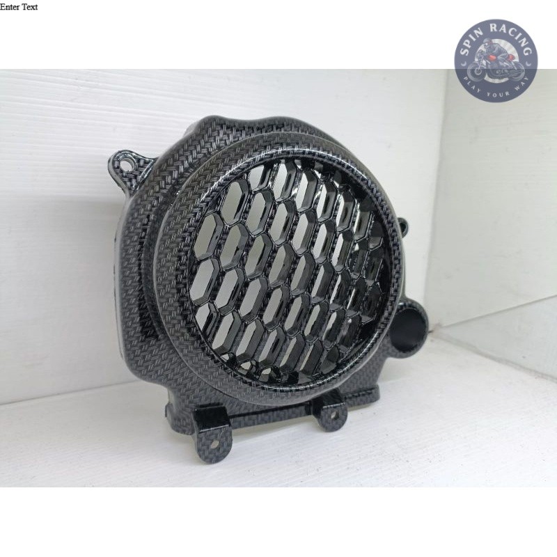 COVER TUTUP KIPAS CARBON BEAT DELUXE 2020 GENIO SCOOPY 2021 COVER RADIATOR CARBON