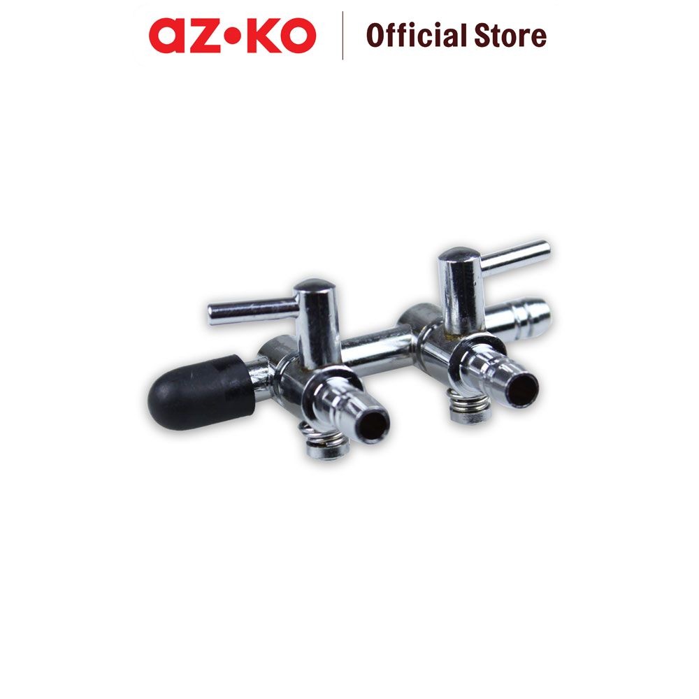 AZKO Boyu Air Divider 2 Panel Switch Ad-002 Separator Akuarium Separator Aliran Gelembung Udara Perl