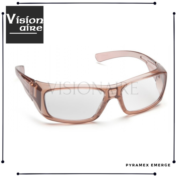 Kacamata Safety/Sport Minus Pyramex Emerge - Cokelat