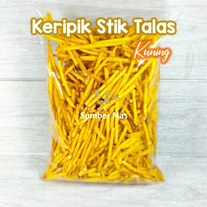 

Best Seller KETIPIK TALAS KUNING / SNACK KRIPIK TALAS KELADI / STICK STIK 500 GRAM