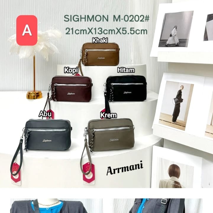 Sighmon Tas selempang mini hp wanita tas dompet cewek import kekinian