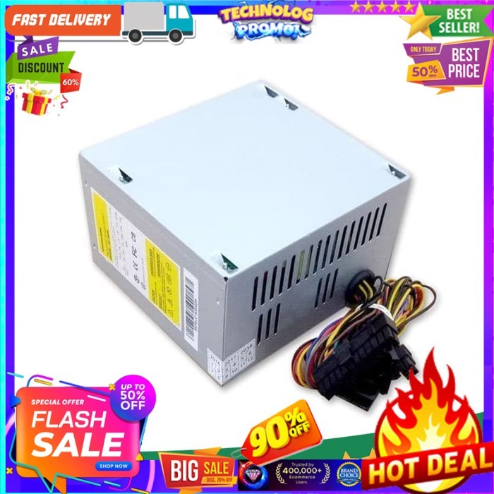 Power Supply Simbadda 380W - PSU Hitam ATX
