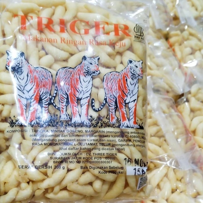 

Bidaran Keju Triger 200gr