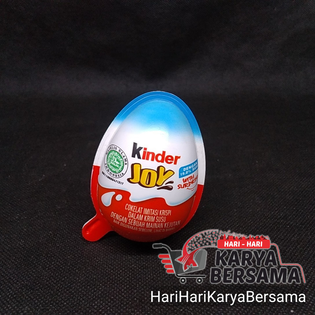 

MAKANAN RINGAN COKELAT KINDER JOY FOR BOYS CHOCOLATE 20GR