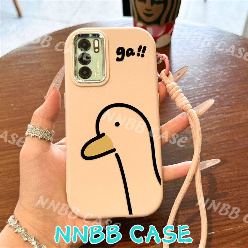 Casing ponsel bebek lucu,  Casing Pelindung iPhone, Cocok untuk iPhone 15 14 13 12 11 Pro Max, iPhon