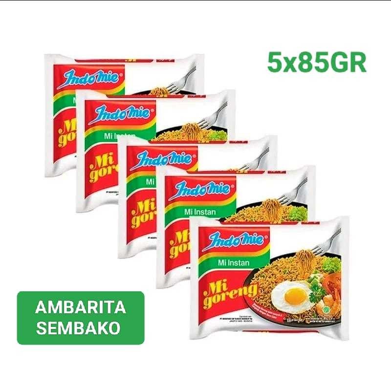 

RAINBOW TOSERBA : INDOMIE GORENG ASLI MIE INSTAN5X85GR
