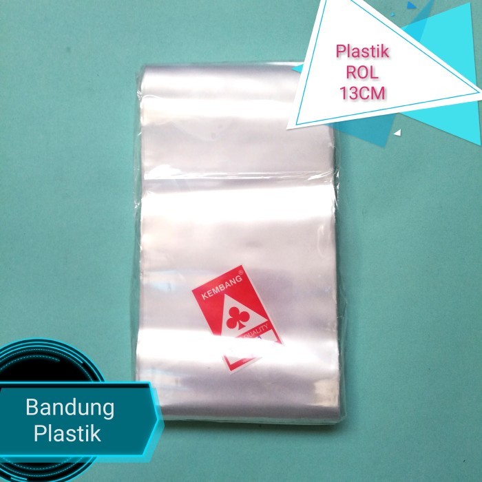 

Plastik roll rollan lebar 13cm PP 03 / rol panjang / per pak
