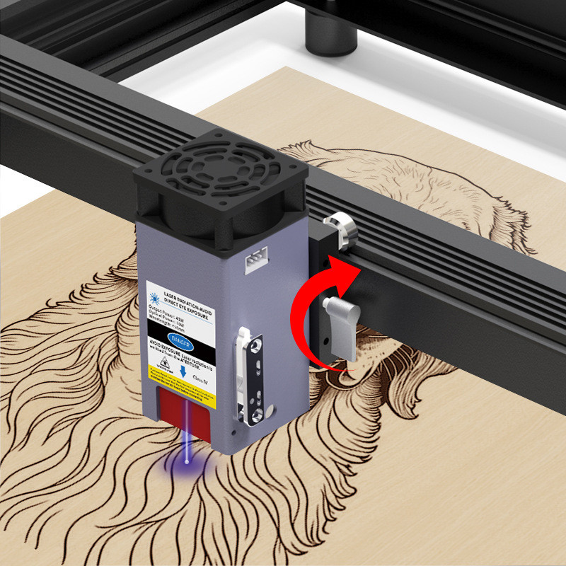 CNC 4040 10W 20W Optical Laser Engraving Machine CNC 2-Axis Laser Engraver Carving Machine Laser 40*