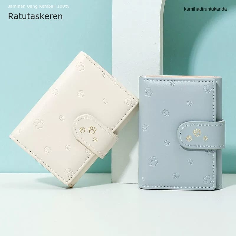 Dompet Lipat Wanita Mini Import Balqis0125 D241 Dompet Lipat Wanita Trendy/Dompet tipis lipat wanita