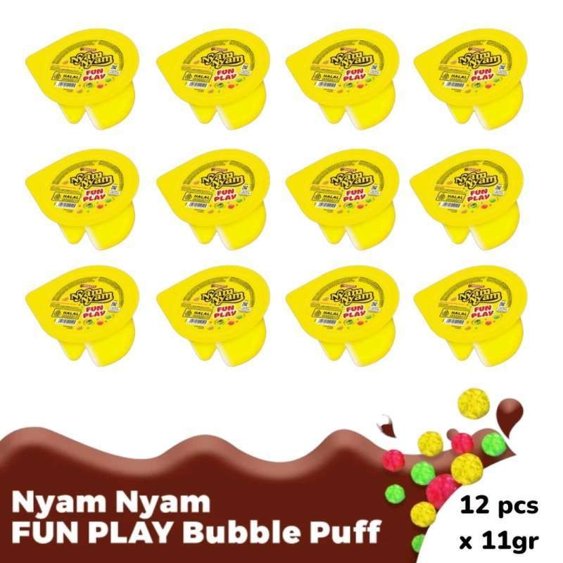 

Nyam Nyam Fun Play Bubble Puff (12 pcs)