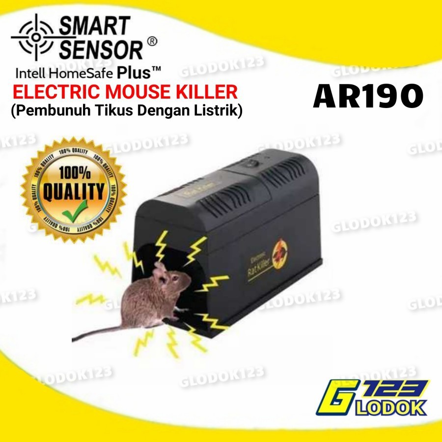 Perangkap Anti Tikus Pembasmi Dengan Setrum Listrik Tanpa Racun