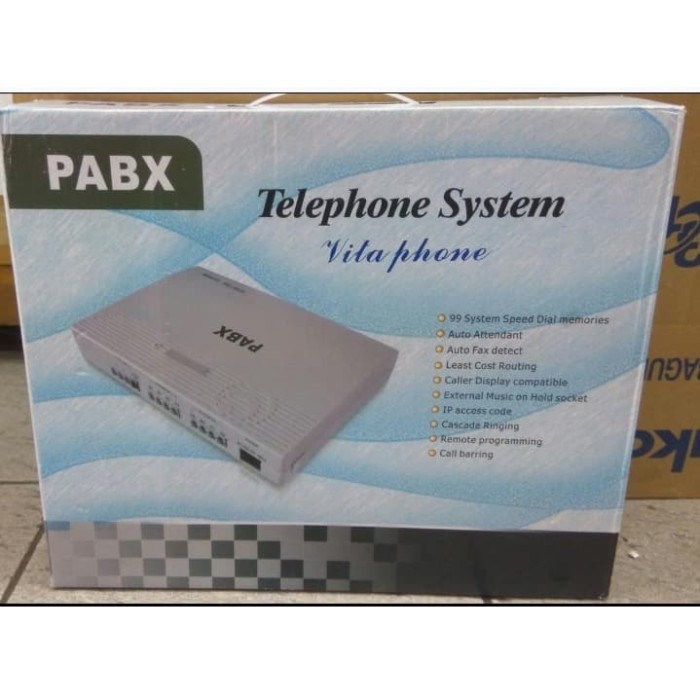 PABX Telephone TELP TELEPON TELPON PABX VITAPHONE 308 PENGGANTI Sahitel PB308 3 Lines - 8 Extension 