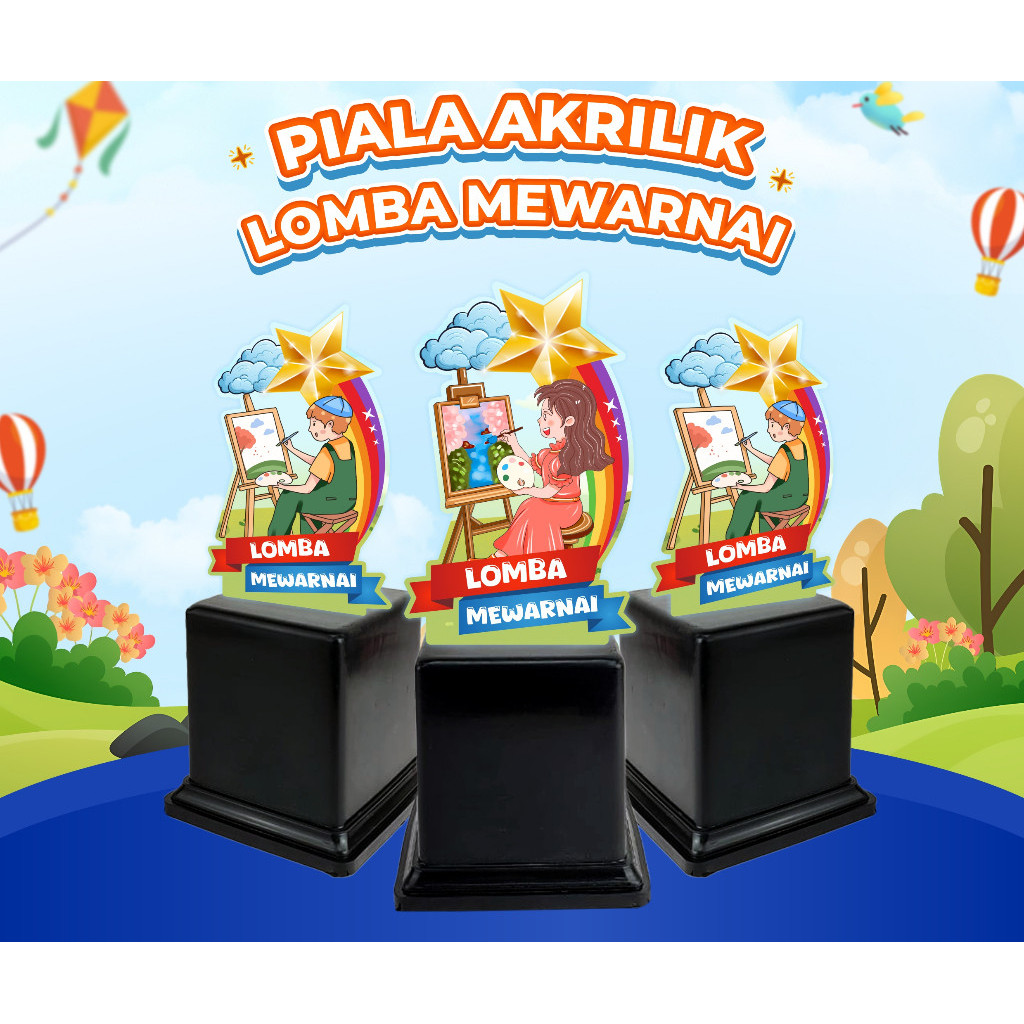 

Piala Lomba Mewarnai Anak TK PAUD