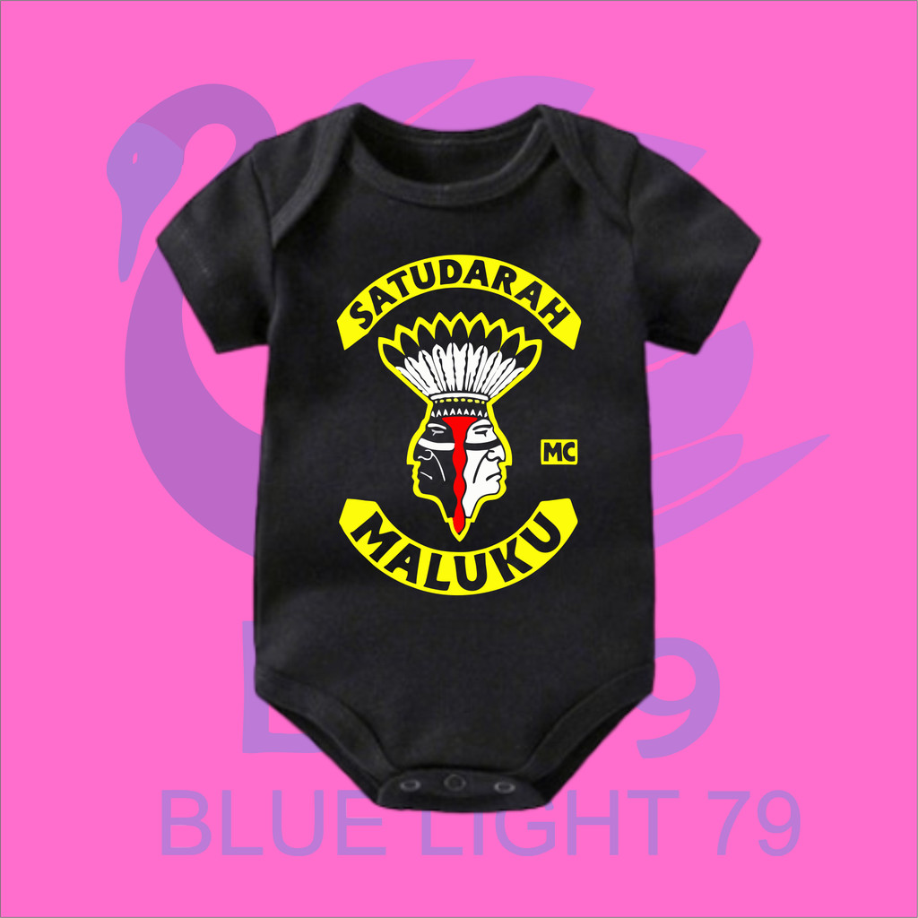 Baju bayi jumper baby SATU DARAH MALUKU - KOMUNITAS SAUDARA MALUKU Jumper bayi karakter Anak merek B