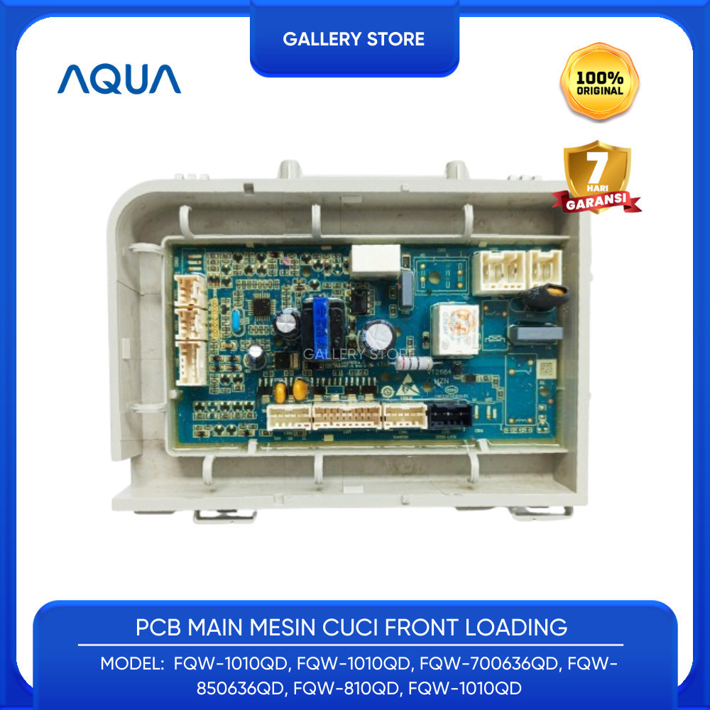 MODUL MAIN PCB MESIN CUCI AQUA FRONT LOAD FQW 1010QD FQW-1010QD FQW-700636QD FQW-850636QD FQW-810QD 