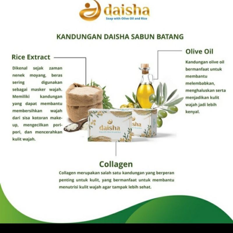 Sabun Daisha Armina Daily Hilangkan Jerawat Kecilkan pori-pori Sabun Pembersih wajah Mencerahkan dan