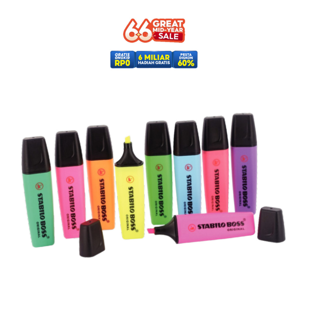 

Highlighter / Penanda Stabilo BOSS Original