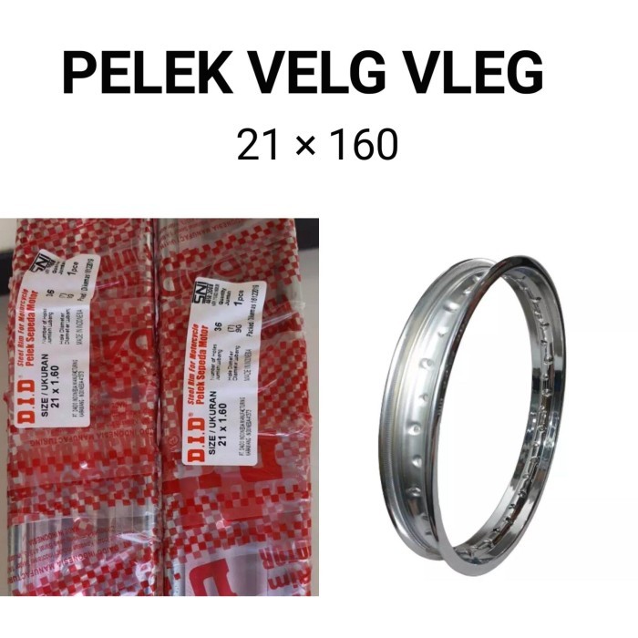 Velg DID Daido Besi Ring 21 Lebar 160 Asli Original DID