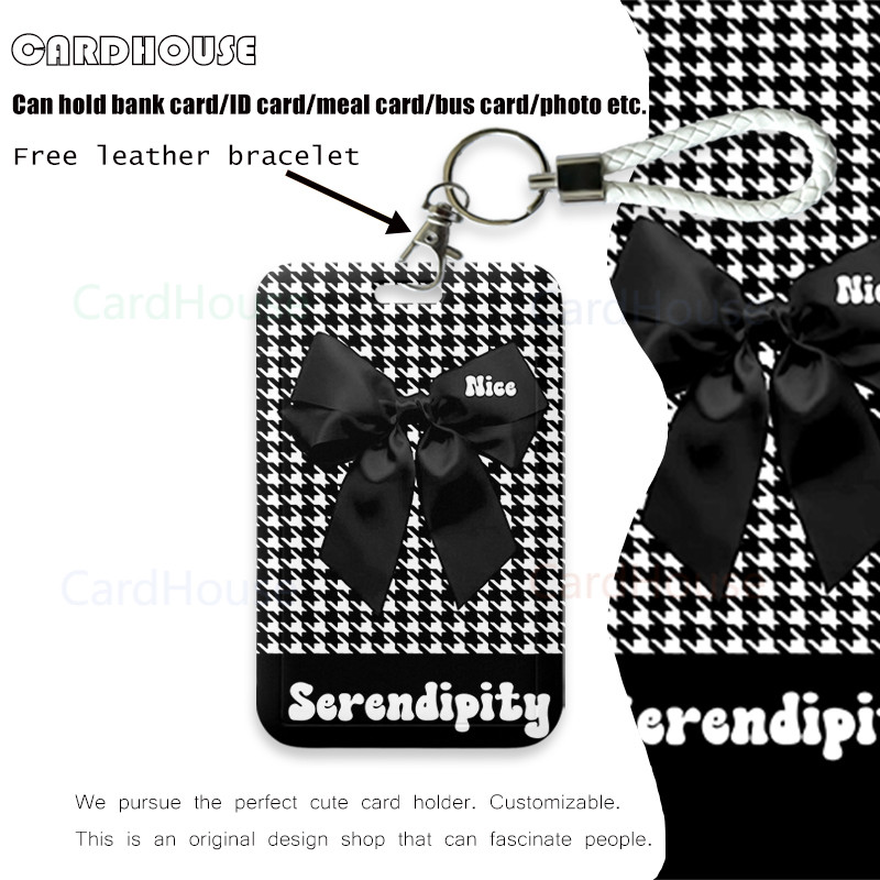 

( CardHouse ) ID CARD HOLDER Aesthetic Dasi Kupukupu LT116 Tempat Photocard Photo Card tupai Kartun Aesthetic
