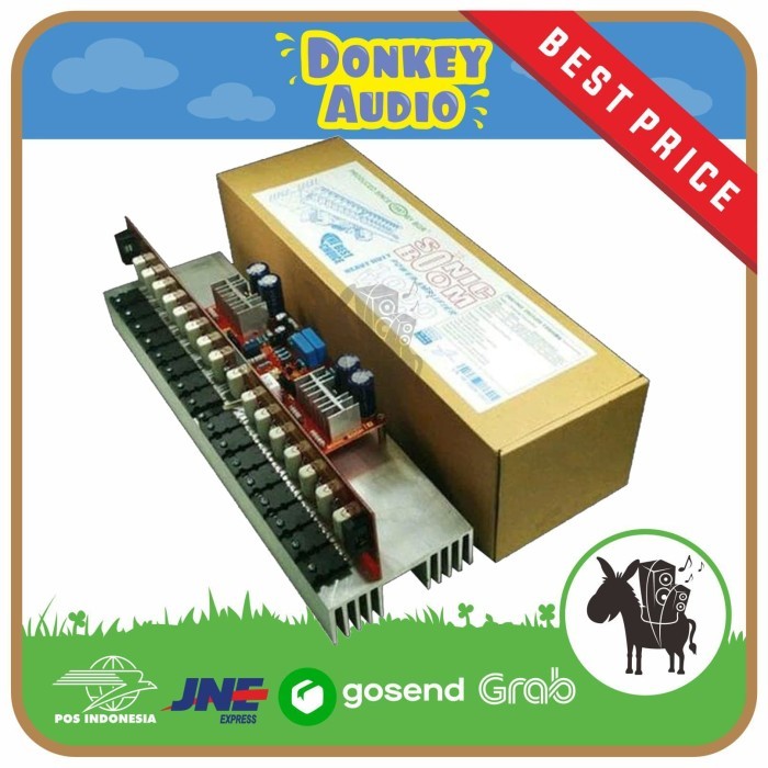 HD99 KIT AMPLIFIER SONIC BOOM 1000W TOSHIBA AMPLI POWER AMPLIFIER BELL BGR