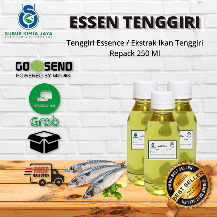 

Essence Ikan Tenggiri / Perisa Tenggiri / Esen Tenggiri 250 cc