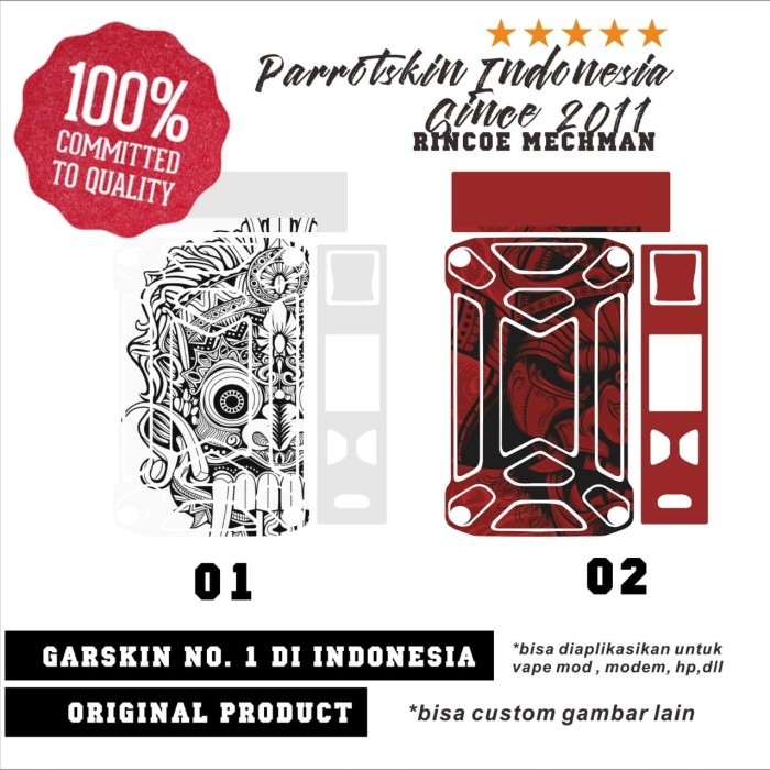 

Garskin Skin Rincoe Mechman Reog Edition warp sticker