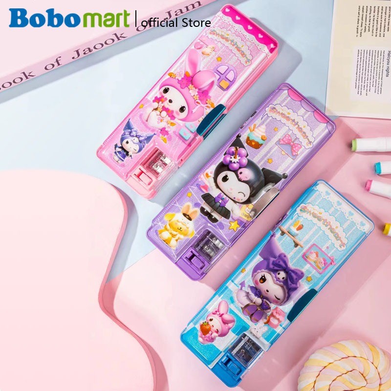 

BOBOMART KOTAK PENSIL 2 SISI - MOTIF ANAK-ANAK MENARIK