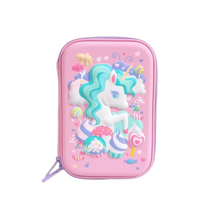 

READY Kotak Pensil 3D Timbul Unicorn Lollypop Tosca Tempat Pensil sekolah - LOLLYPOP PINK