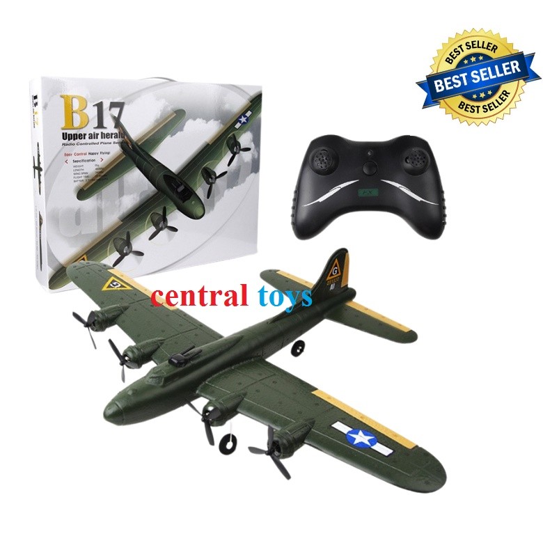 B17 BOMBER pesawat rc FX817 rc airplane pesawat pembom B17 RTF 2.4ghz