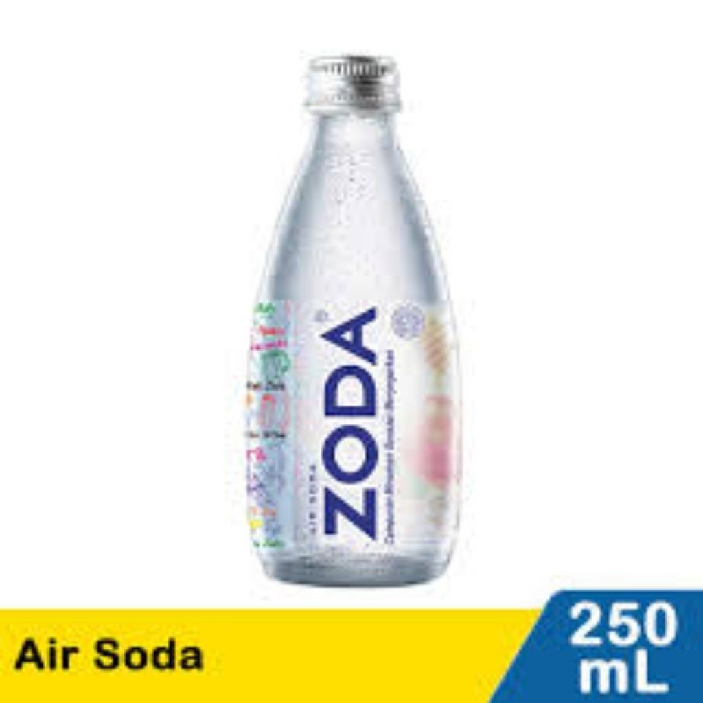 ZODA BOTOL 250 ML SODA BOTOL KACA