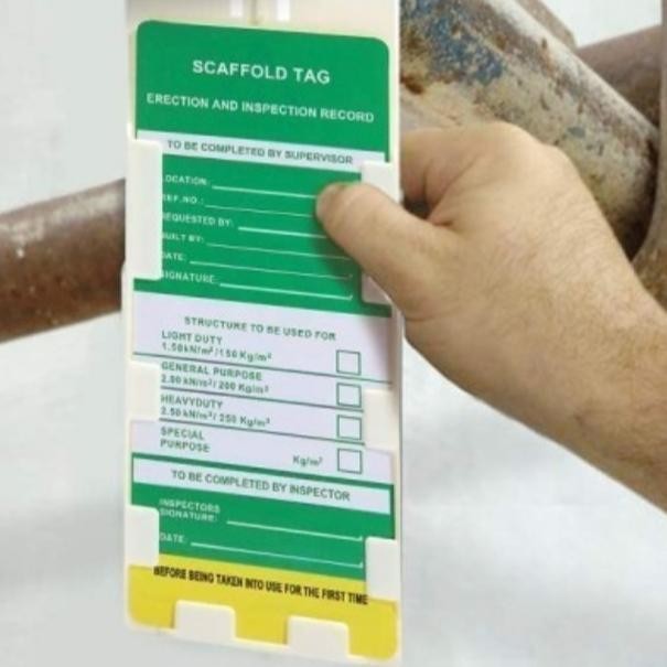 

READY Heavyduty Scaffolding Tag Danger - standard tag
