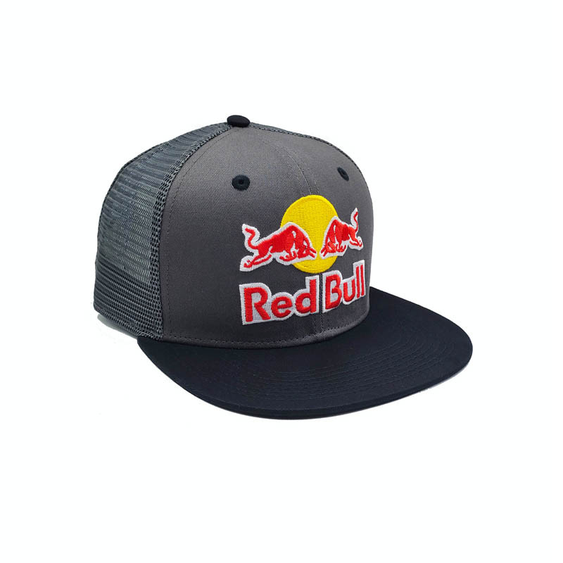 High Quality Red Bull Flat Brim Baseball Cap Trucker Cap Men‘s’ Women's Outdoor Casual Sport Visor S