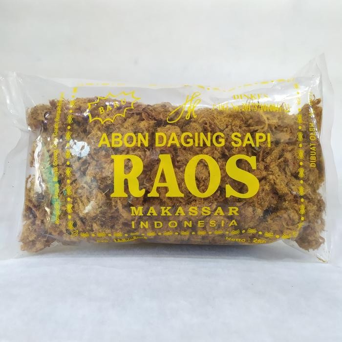 

Abon Daging Sapi Raos 250gr [terlaris]