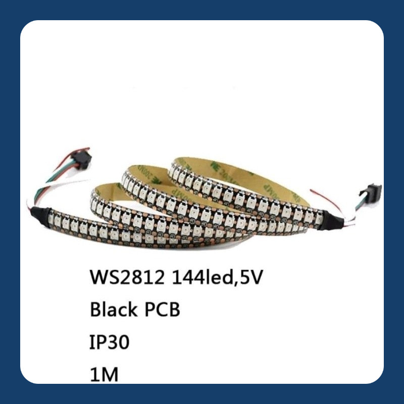 Led ws 2812B 1 meter 144 led 5 volt