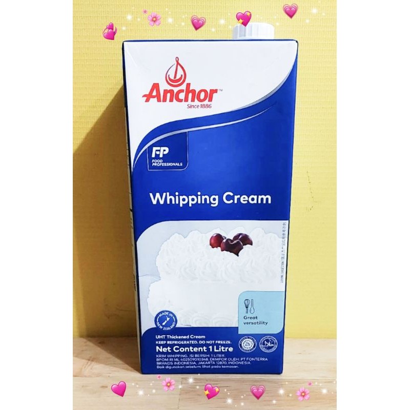 

NEW ANCHOR WHIPPING CREAM 1LITER PREMIUM