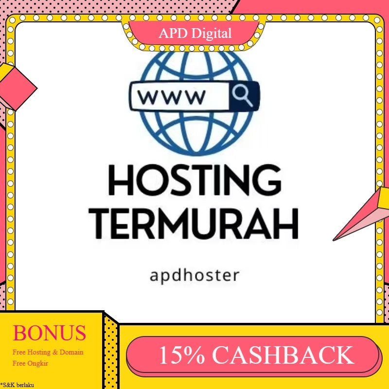 HOSTING CPANEL TERMURAH 2TAHUN APD